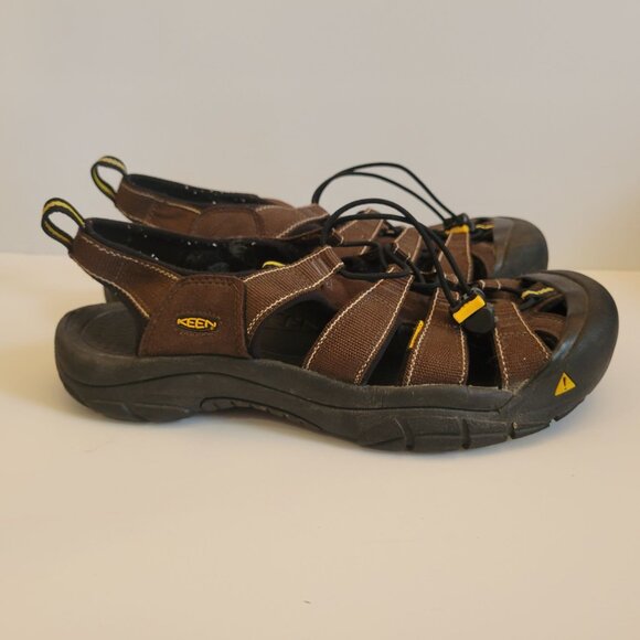 Brown KEEN Newport Hydro  Mens Closed-Toe Sandals Size 13  Waterproof - Picture 3 of 8